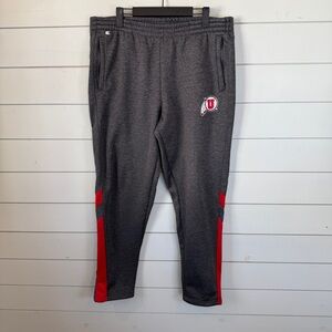 Colosseum Utah Utes gray sweatpants men’s size XL